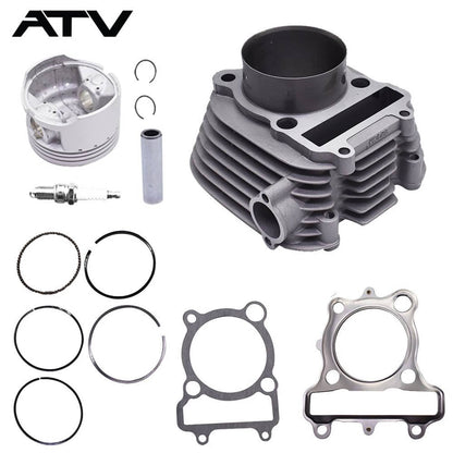 Solidspare Cylinder Piston Gasket Kit for Yamaha Tri-Moto 225 YTM225 1983 1984 1985 1986