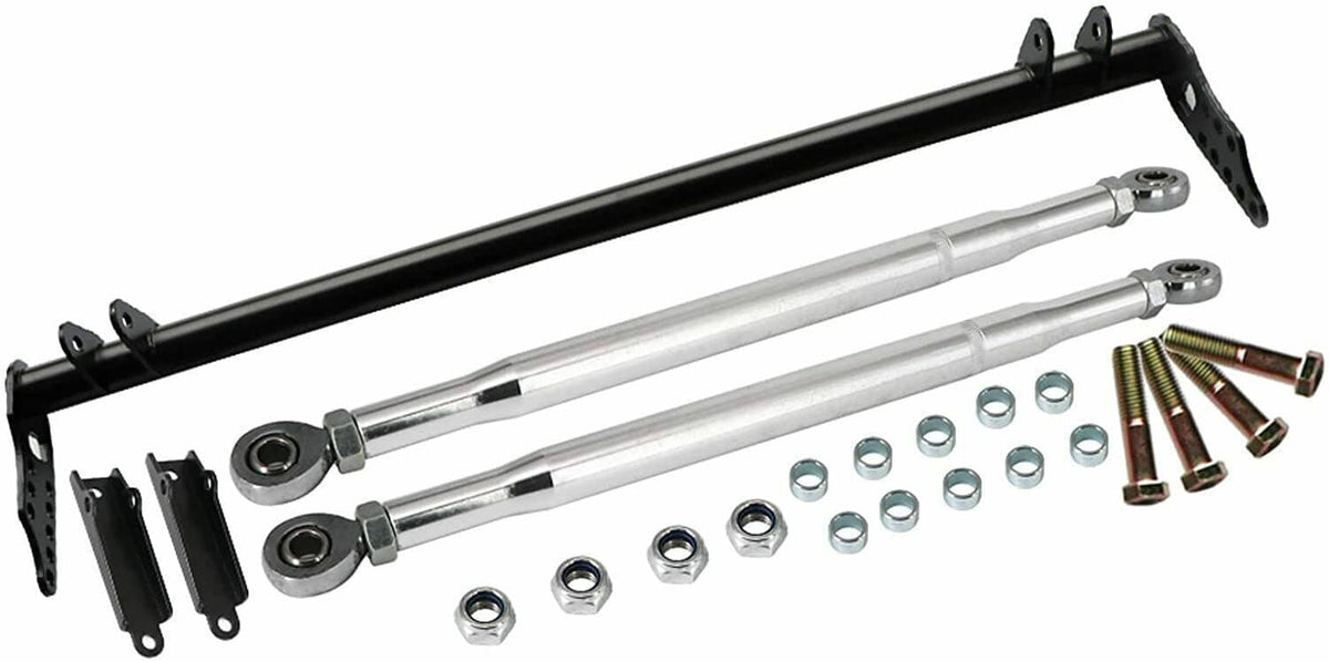 Solidspare New Front Traction Control Lower Tie Bar Kit For 92-01 Honda Civic Acura Integra