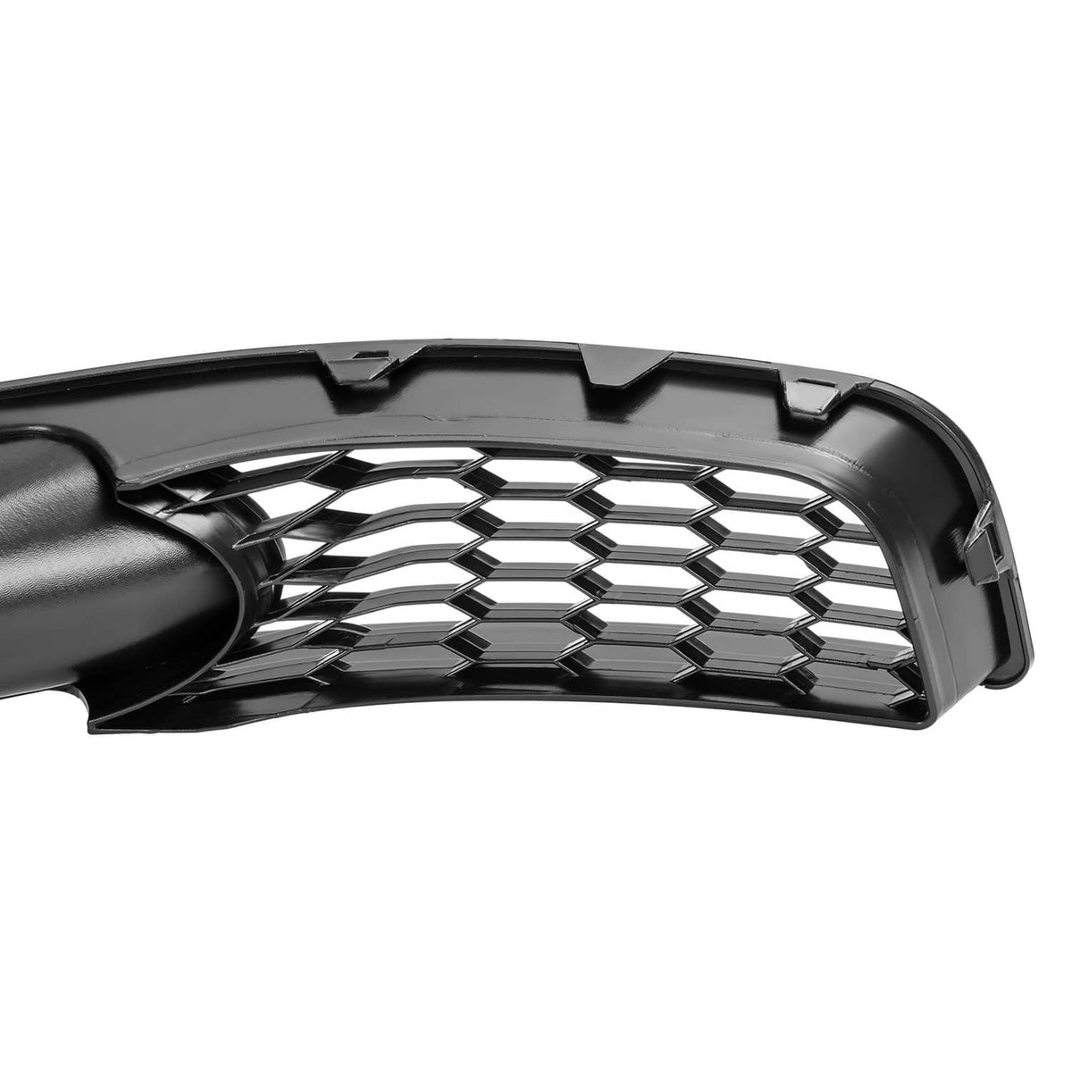 Solid Spare Black For Chevrolet Impala 2006-2013 Fog Light Bezels Grille Covers Left + Right