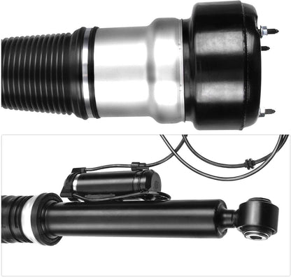 Solidspare 2x Rear Air Suspension Strut Set For Mercedes-Benz S350 S550 CL550 With Airmatic