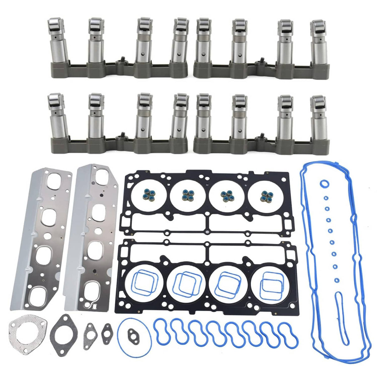 Solidspare Complete Engine Overhaul Rebuild MDS Kit for 2009-15 Dodge Ram 1500 5.7 V8 HEMI