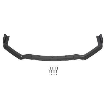 Solid Spare For Infiniti Q50 Sport 2018-2023 Carbon Fiber Front Bumper Lip Spoiler Splitter