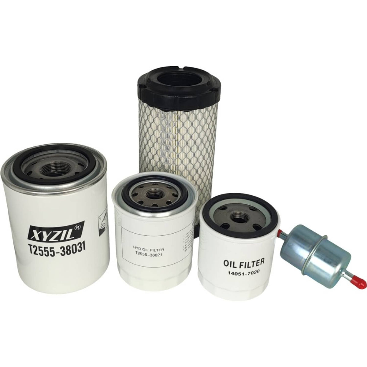 Solid Spare Fit for Kioti Maintenance Service Filter Kit CS2510 CS2410 SUB Compact