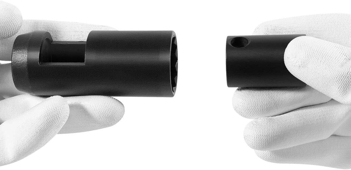 Solid Spare JDE92 Injector Socket Tool/21MM Injector Nozzle Socket for John Deere Engines