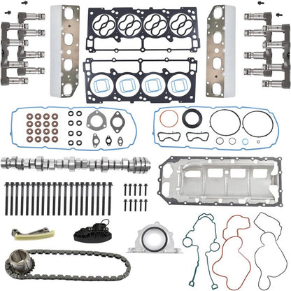 Solidspare For 2011-2015 Ram 1500 5.7L V8 Hemi MDS Lifters Timing Camshaft Pumps Kit--DM