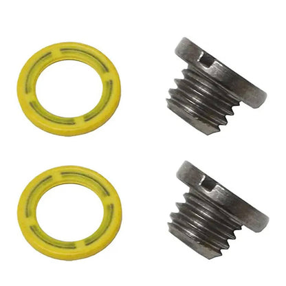Solid Spare Drain Plug Screw Kit For MERCURY MERCRUISER 10-79953Q2 10-79953A2 18-2244 22420