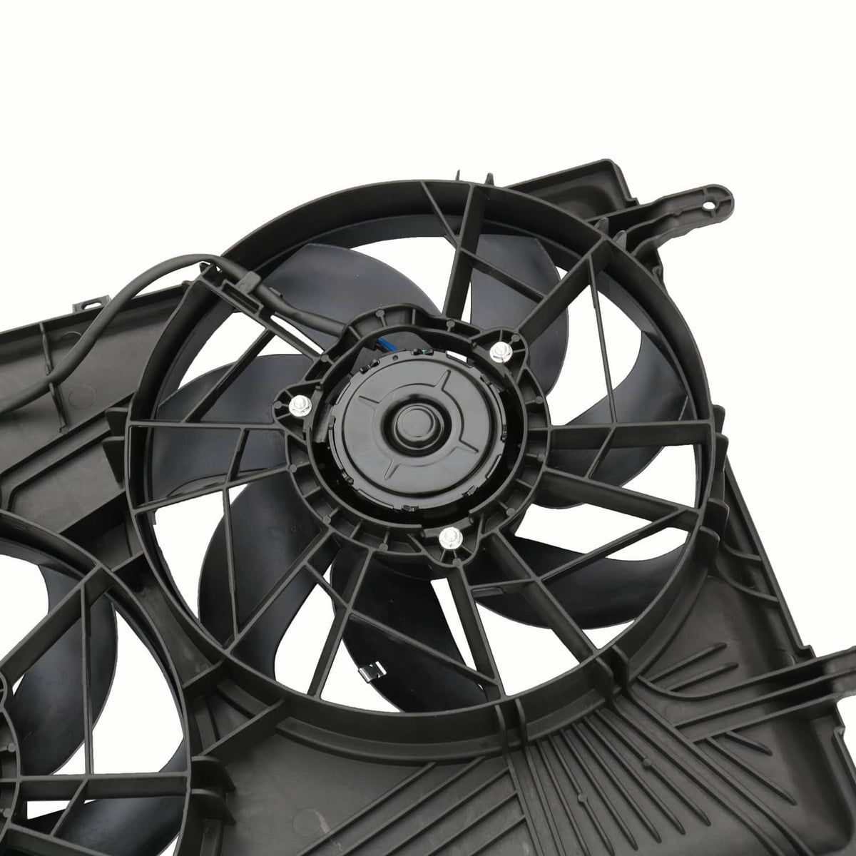 Solidspare Dual Radiator Cooling Fan Fits For 07-2017 GMC Acadia 2009-17 Chevrolet Traverse