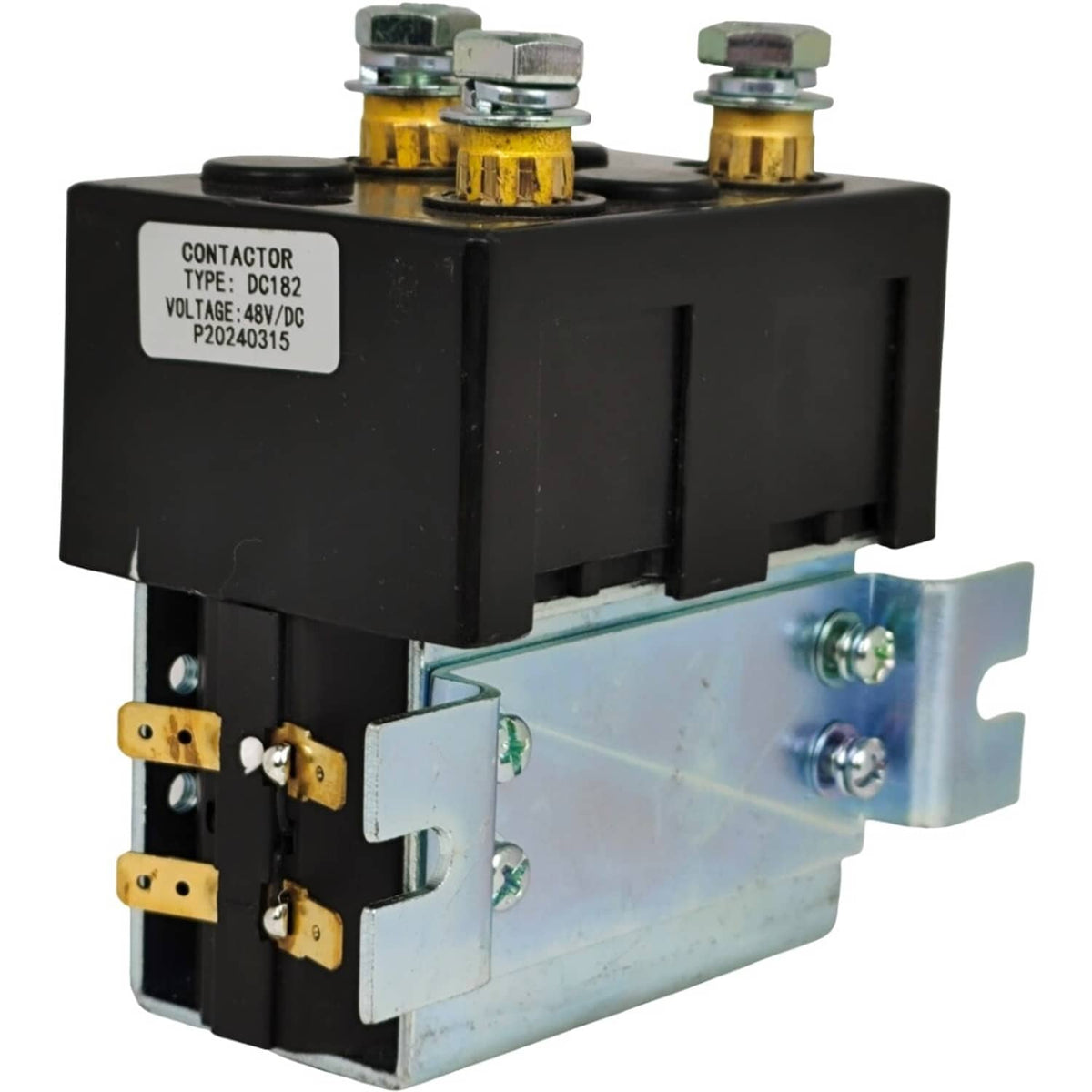 Solid Spare 48V Forward Reversing Contactor Solenoid DC182B-588 for JLG E300AJ E300A E300AJP