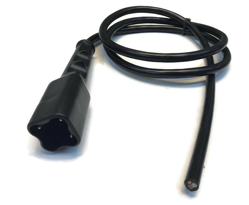 48V 3-Pin Charger Plug Connector Cord Kit for Yamaha Golf Cart Years 2007 & Up
