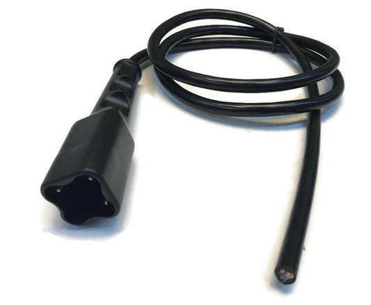 48V 3-Pin Charger Plug Connector Cord Kit for Yamaha Golf Cart Years 2007 & Up