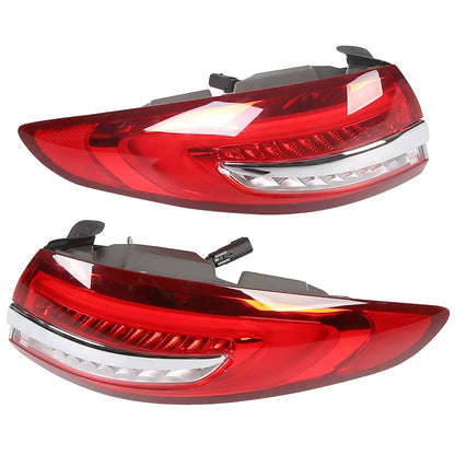 Solid Spare LED Left & Right Tail Lights Lamps Assembly For 2017-2020 2018 2019 Ford Fusion