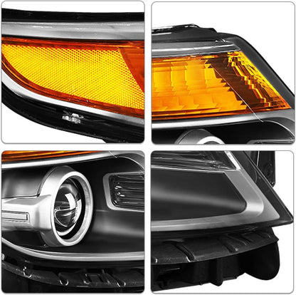Solidspare Passenger Side For 2011-2015 Ford Explorer Headlight Factory Halogen Headlamp