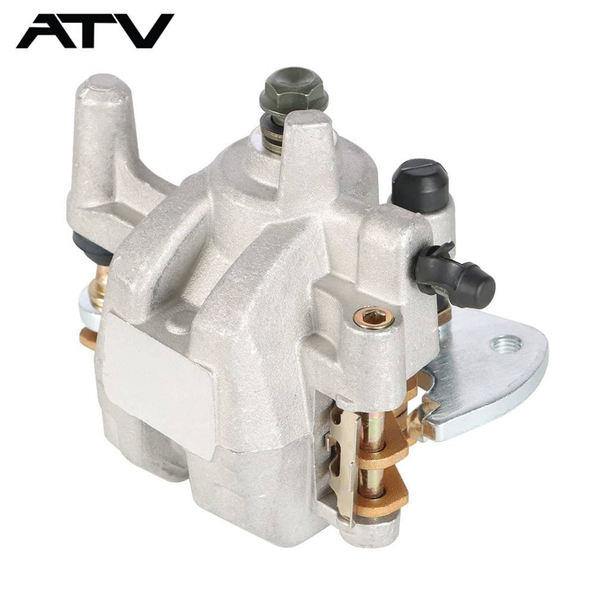 Solidspare Front & Rear Brake Calipers w/Pads for 2007-2020 Yamaha YFM700F/P Grizzly 700