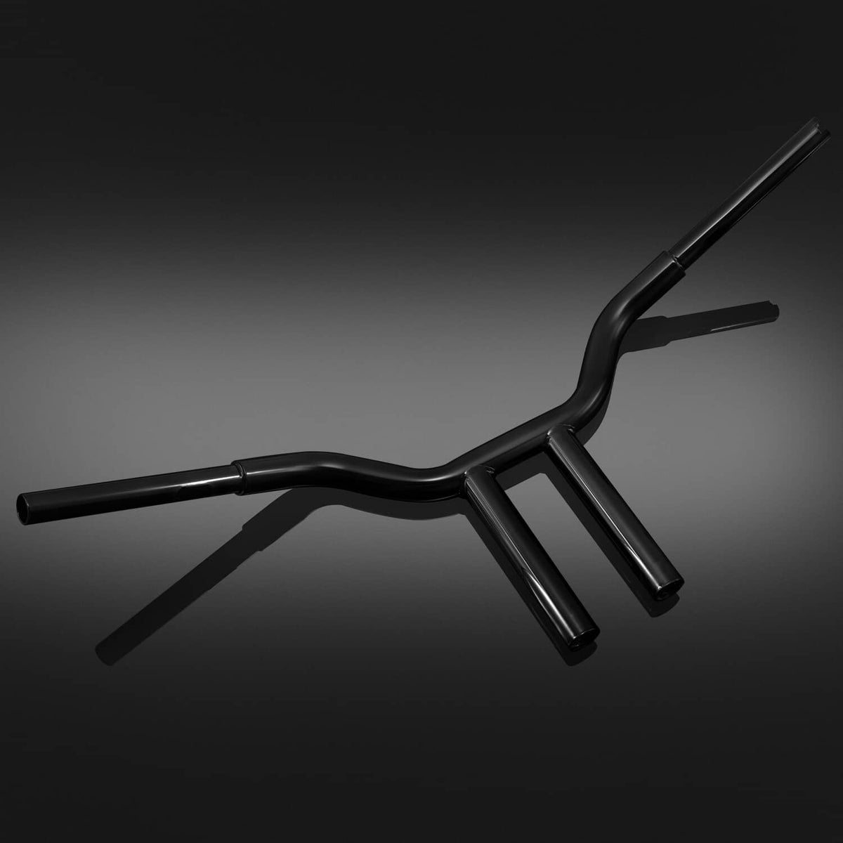 Solidspare 12"in Black MX-T Bars Handlebar Fit For Harley Softail Sportster Dyna Low Rider