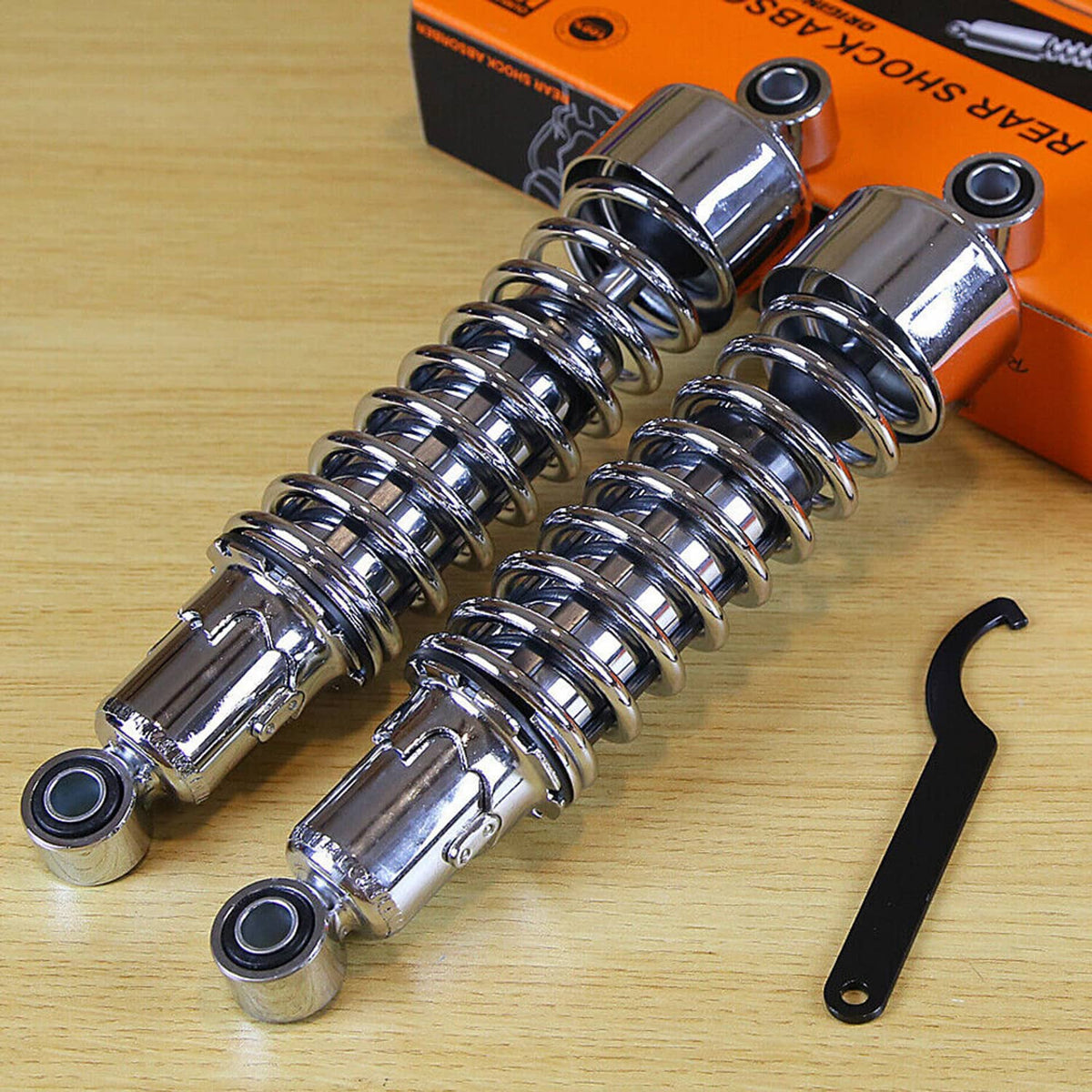 Solidspare 11.75" Rear Shocks Lowering For Harley Road Glide Road King Tour Glide FLT 1980+