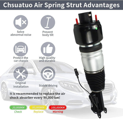 Solidspare Air Suspension Strut Front Left For Mercedes E320 E500 E550 CLS500 A2113205513