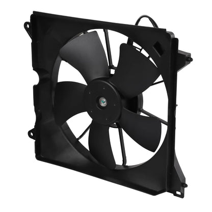 Solidspare Radiator Cooling Fan Assembly Driver Side 2013-2017 For Honda Accord 620-289