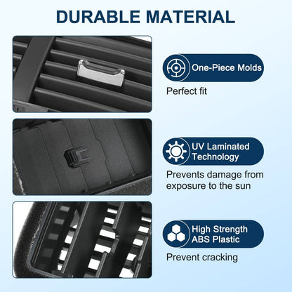 Solidspare Dash A/C Heater-Air Outlet Louver Vent BB5Z-19893-AD For 2011-15 Ford Explorer