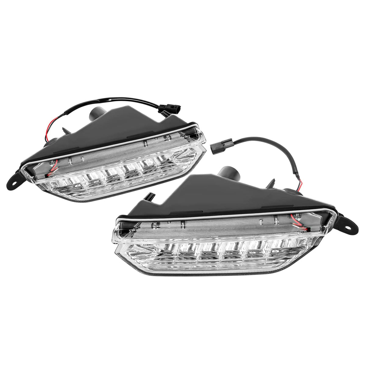 Solid Spare Pair Fog Daytime Running Light Lamp Clear For Infiniti QX50 2016 2017 LH+RH