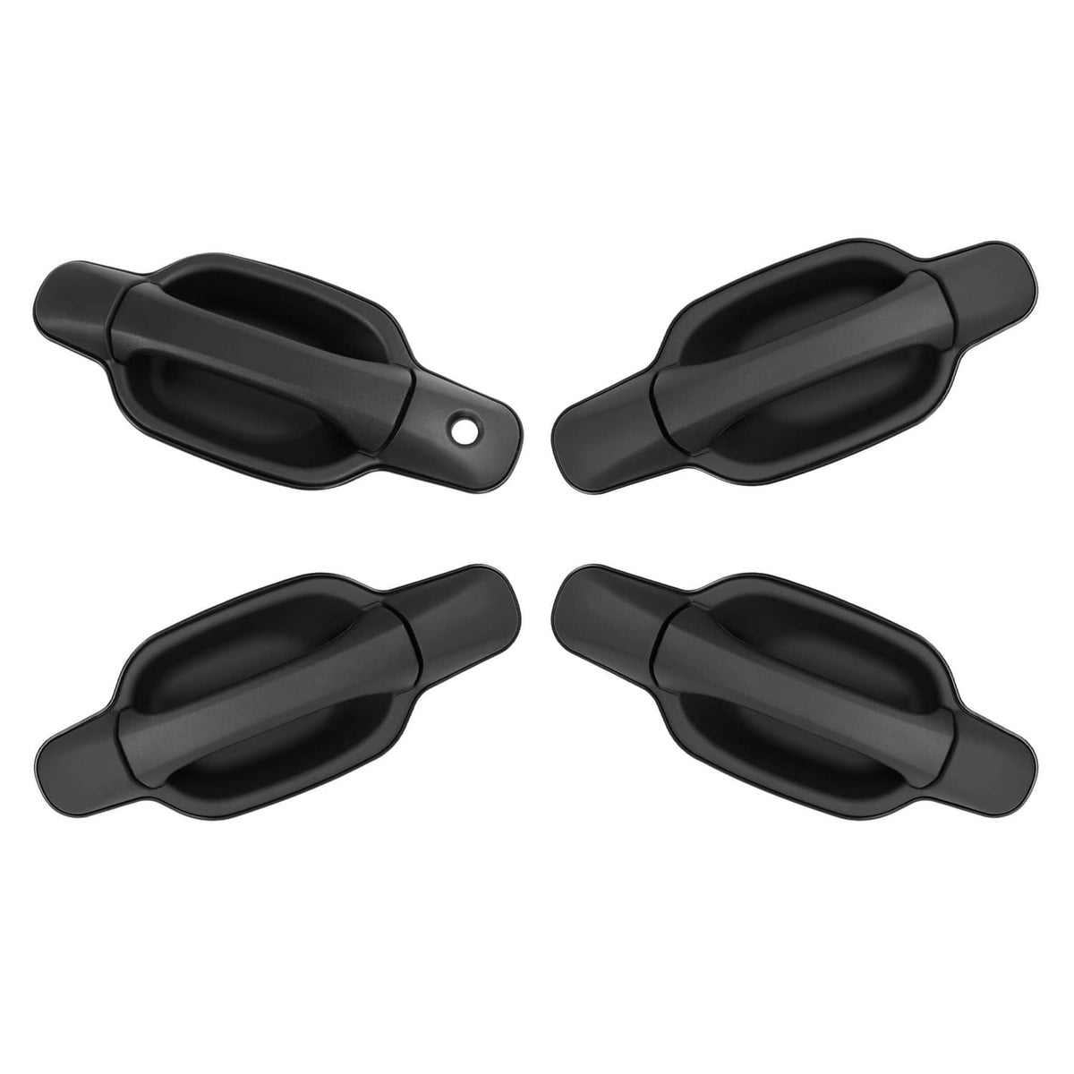 Solid Spare For Chevrolet Colorado/GMC Canyon 2004-2012 Outer Door Handle Replacement 4Pcs