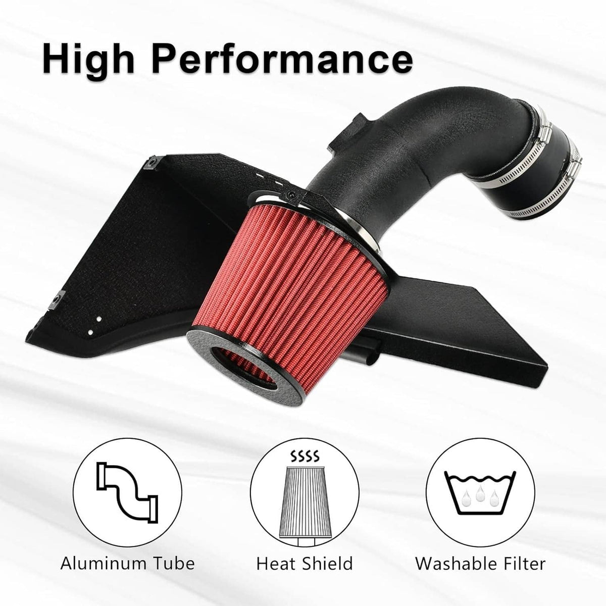 Solidspare Cold Air Intake System For BMW 320i 330i 420i 430i F30 F32 2016-2019 B48 2.0T