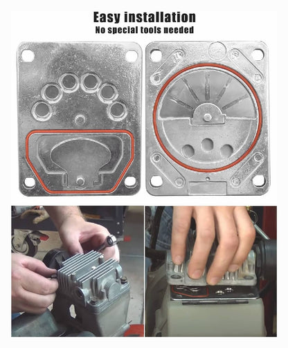 Solid Spare Air Compressor Valve Plate Z-AC-0032 AC0032 for Porter Cable Steel+Aluminum New