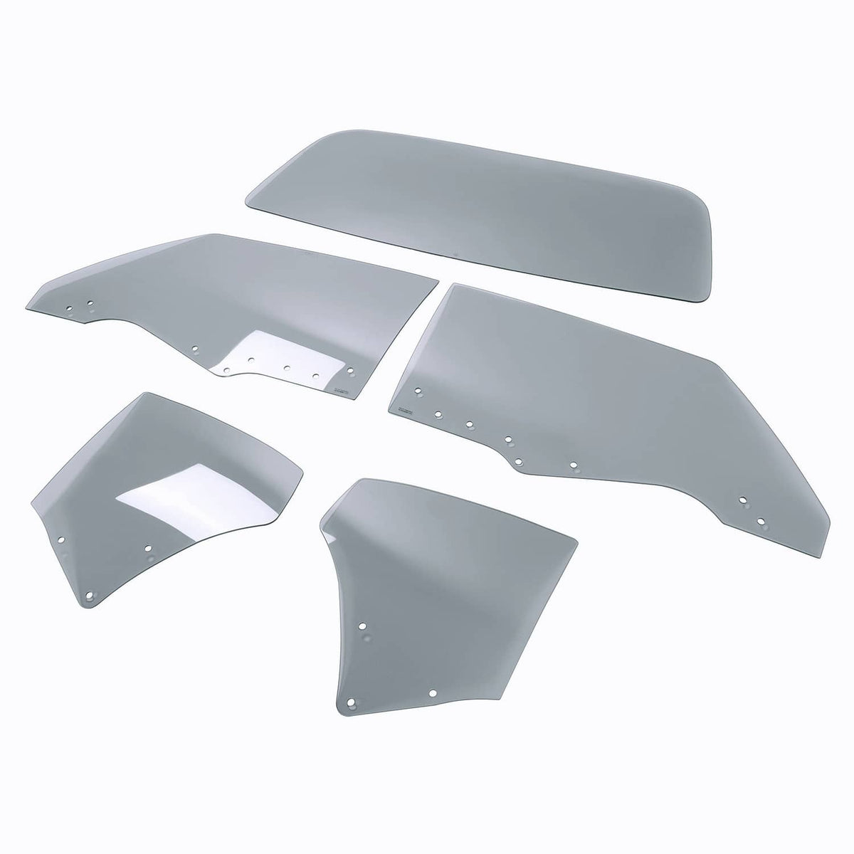 Solid Spare 2 Door Hardtop Glass Door Quarter Back Dark For 1970 1971 1972 Chevelle Malibu
