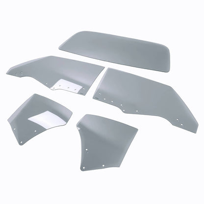 Solid Spare 2 Door Hardtop Glass Door Quarter Back Dark For 1970 1971 1972 Chevelle Malibu