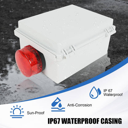 Solidspare Sump Pump Alarm High Water Alarm for Septic Sump Pump Pond Water Tank Features