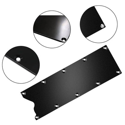 Solidspare For LS Gen 3 Billet LS1 LS2 LS3 LS7 Valley Pan Cover Plate (Knock Sensor Delete)