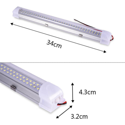 Solidspare 2Pcs 108LED Led RV Ceiling Dome Light LED Interior Lighting for Trailer Camper