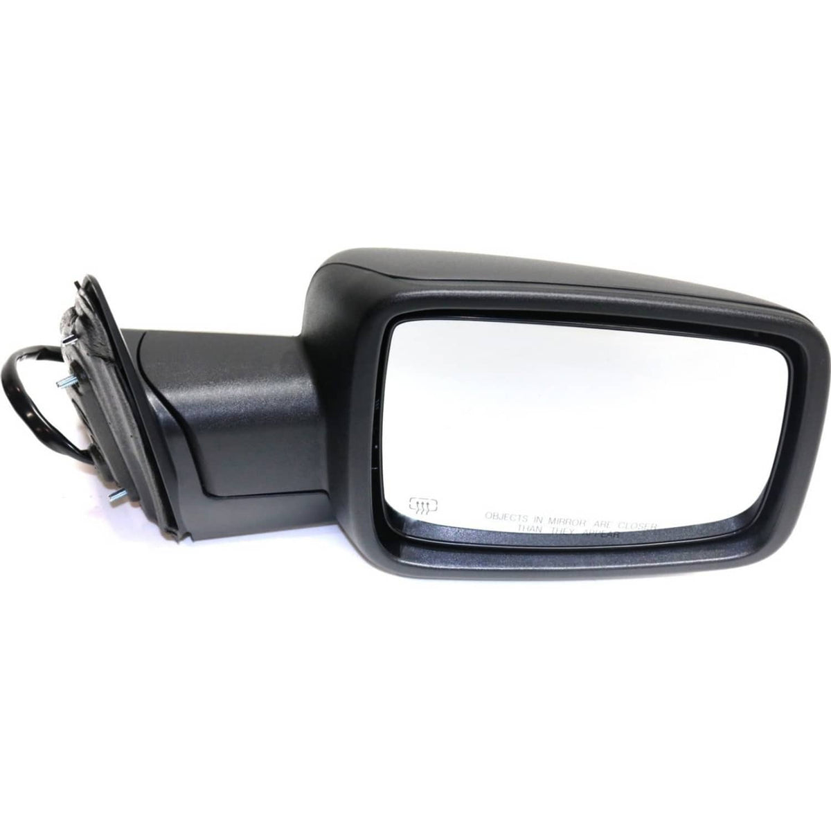 Solidspare Pair Mirror For 2013-2019 Ram 1500 Manual Fold Power Adjust Heated Puddle Light