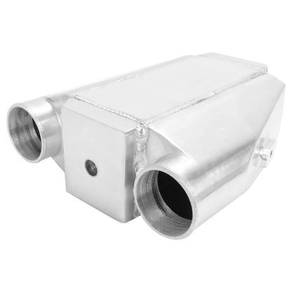 Solidspare NEW Universal Air to Water Intercooler A/W IC 2.5" in 3" out For Jet Ski Sea Doo