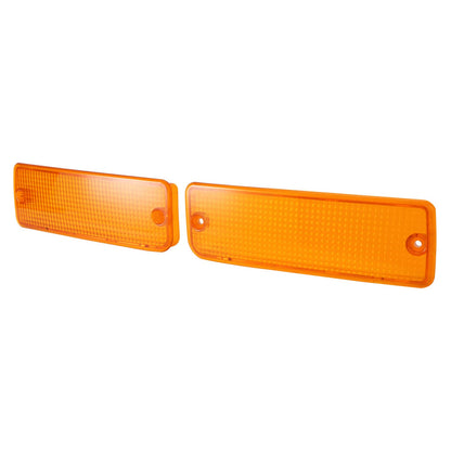 Solid Spare New Turn Signal Parking Bumper Light Lens For Toyota Pick-Up Truck 2WD 1992-1995