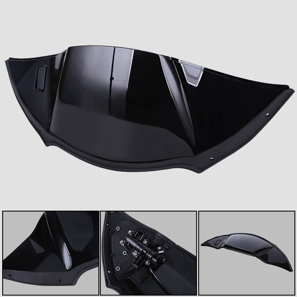 Solidspare Top Air Duct Cover Fairing on/off switch for Harley Road Glide 2015-UP 2023 2018