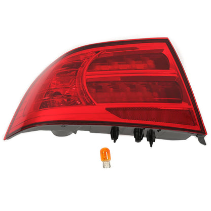 Solid Spare Driver Left Side Tail Light Assembly Rear Brake Lamp For Acura TL 2004-2008