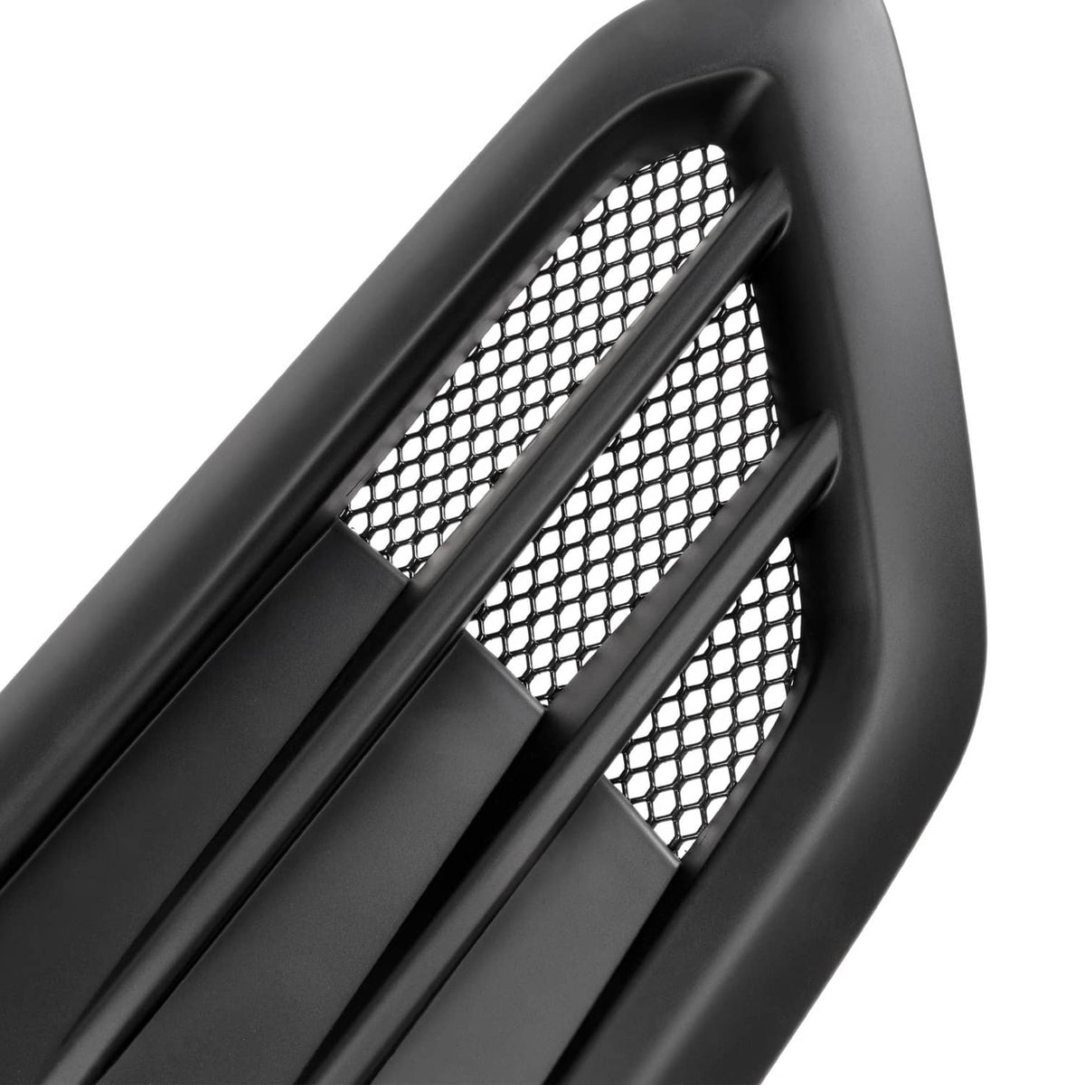 Solid Spare Pair of Fender Air Vent For Ford Ranger 2019-2023 USA Built Matte Black