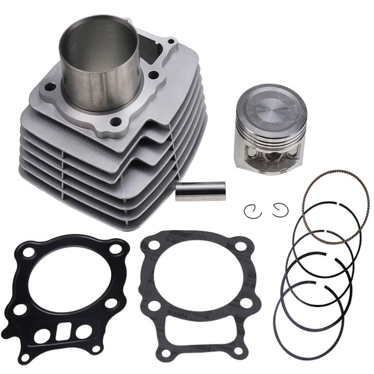Solidspare Cylinder Piston Gaskets Top End Rebuild Kit For 2000-2006 Honda Rancher TRX350
