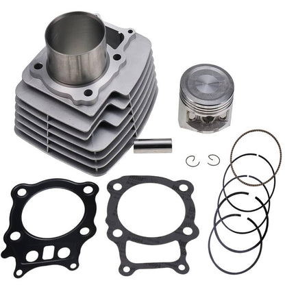 Solidspare Cylinder Piston Gaskets Top End Rebuild Kit For 2000-2006 Honda Rancher TRX350