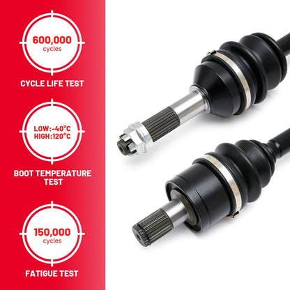 Solidspare Rear CV Axle Shaft Assembly For Kawasaki Brute Force 650 06-13 Force 750 05-23
