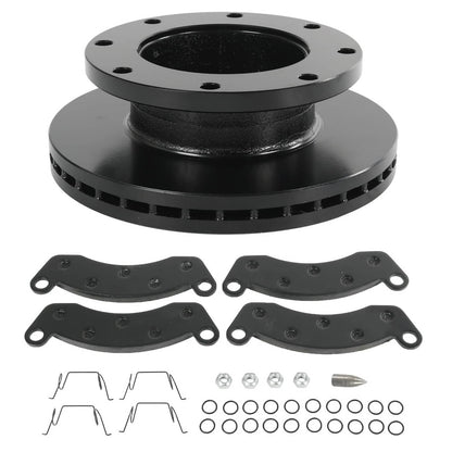 Solidspare Trailer Brake Rotor & Pads 070-006-01, K71-180-00 For Dexter 10K-12K Hydraulic