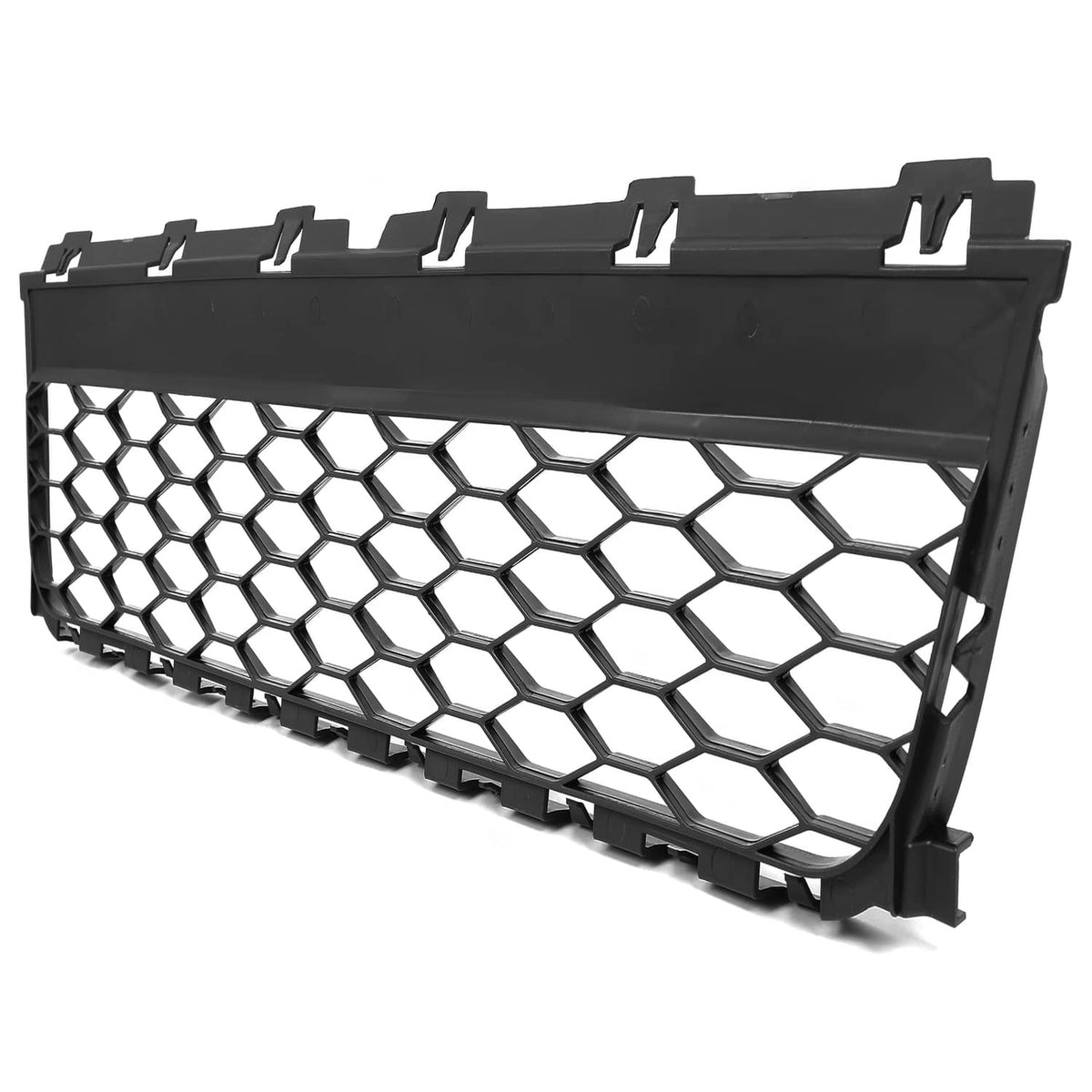 Solid Spare For Ford Explorer 2016-2019 Front Bumper Lower Grille Black Plastic Insert