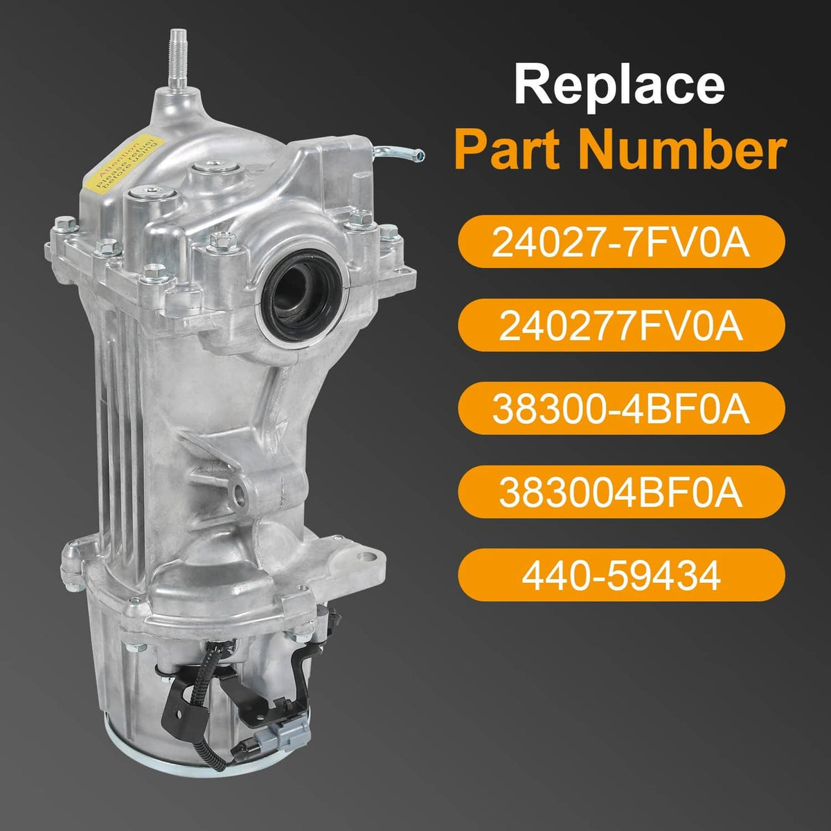 Solidspare Rear Differential For 2014-2020 Nissan Rogue/Rogue Sport 2.0L 5.173 Ratio AWD