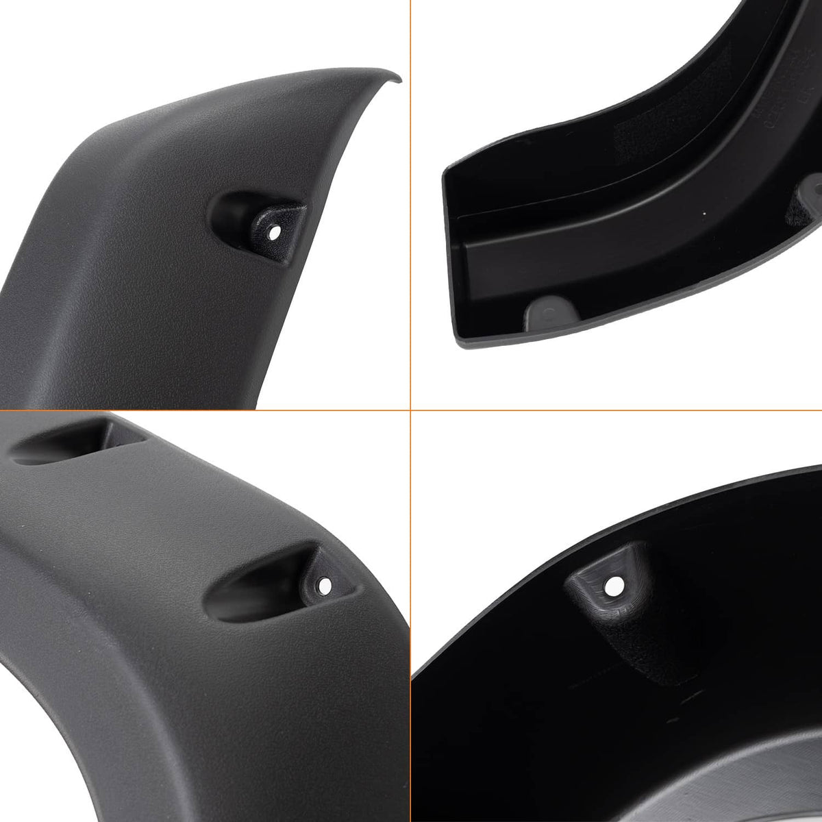 Solidspare Front & Rear Fender Flares For Jeep Cherokee XJ(4DR) Sport Utility 1984-2001