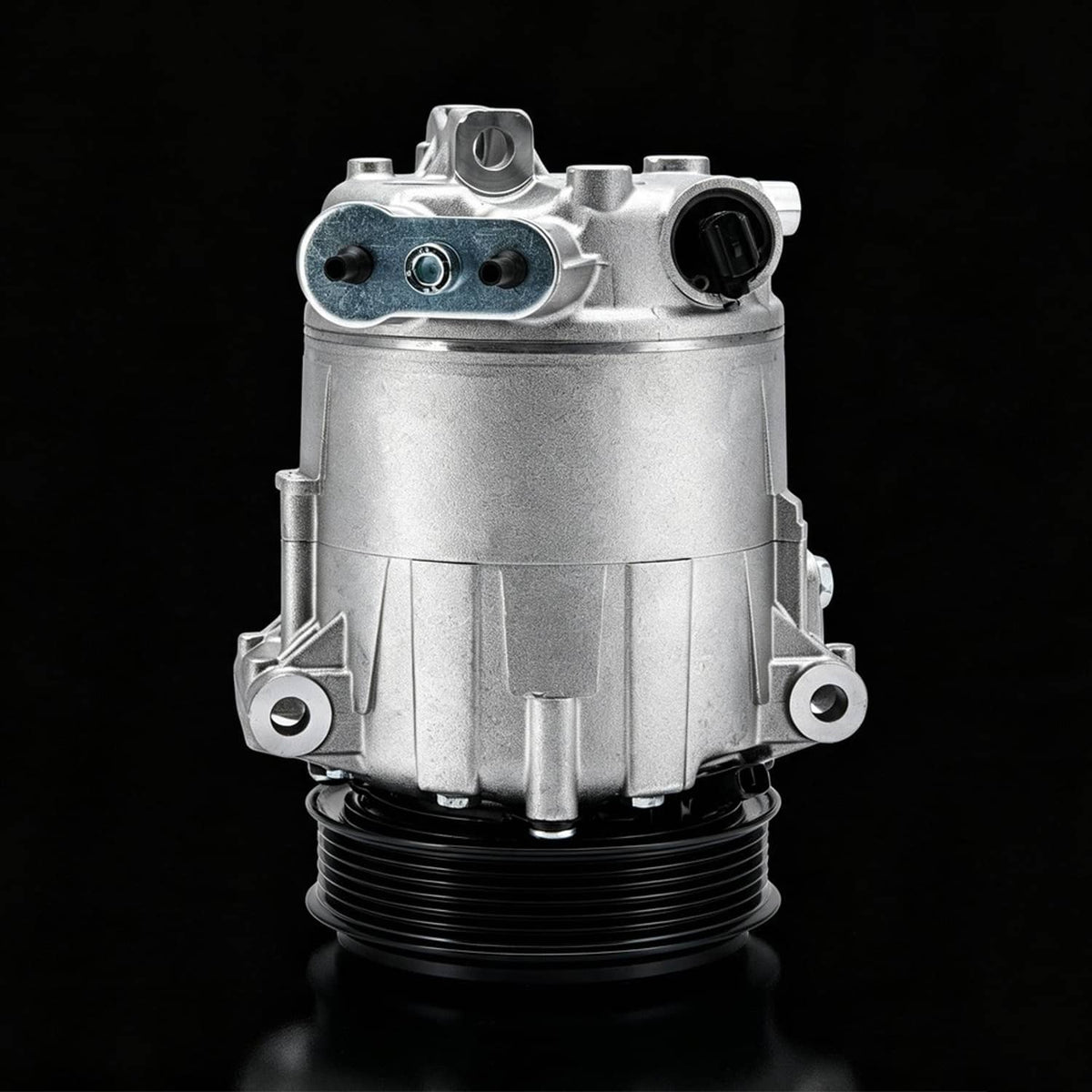 Solidspare AC A/C Compressor & Clutch for Maserati Ghibli 2014 2015 2016-2019 V6 3.0L New