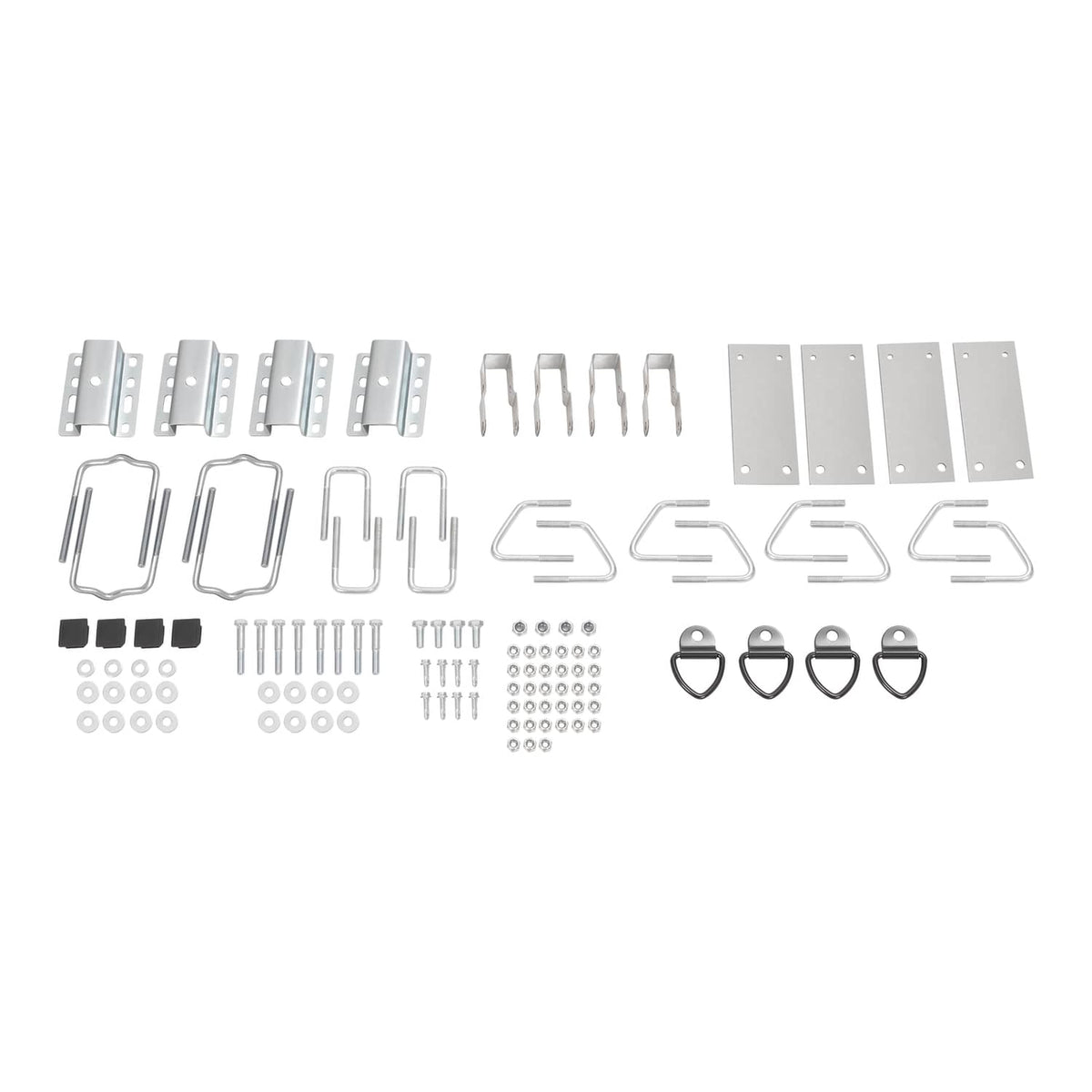 Solidspare Trailer Cross Bar System Kit Universal Heavy Duty Top Tier For Most Utility