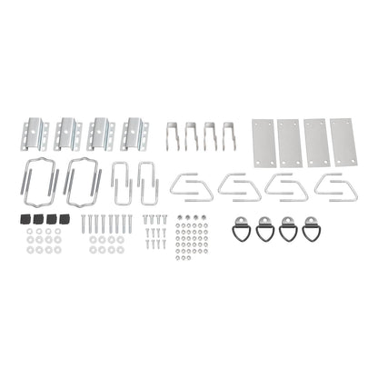 Solidspare Trailer Cross Bar System Kit Universal Heavy Duty Top Tier For Most Utility