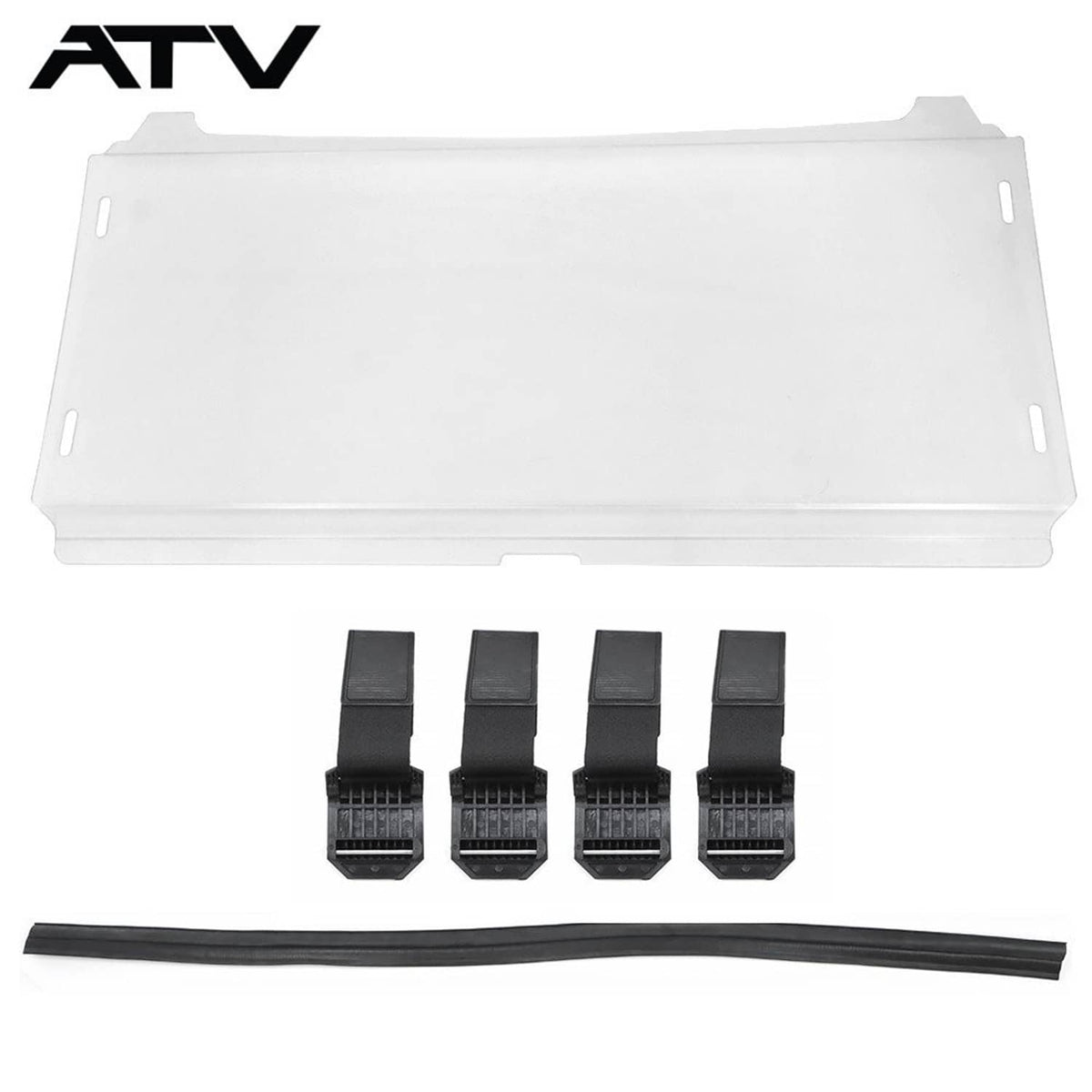 Solidspare For Kawasaki Teryx 4 750 2012-2013 /Teryx 4 800 14-15 UTV Front Full Windshield