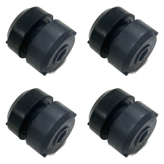 Solid Spare (4) Rubber Isolator Engine Mounts for John Deere 7200 7400 7200J 7210 Tractor