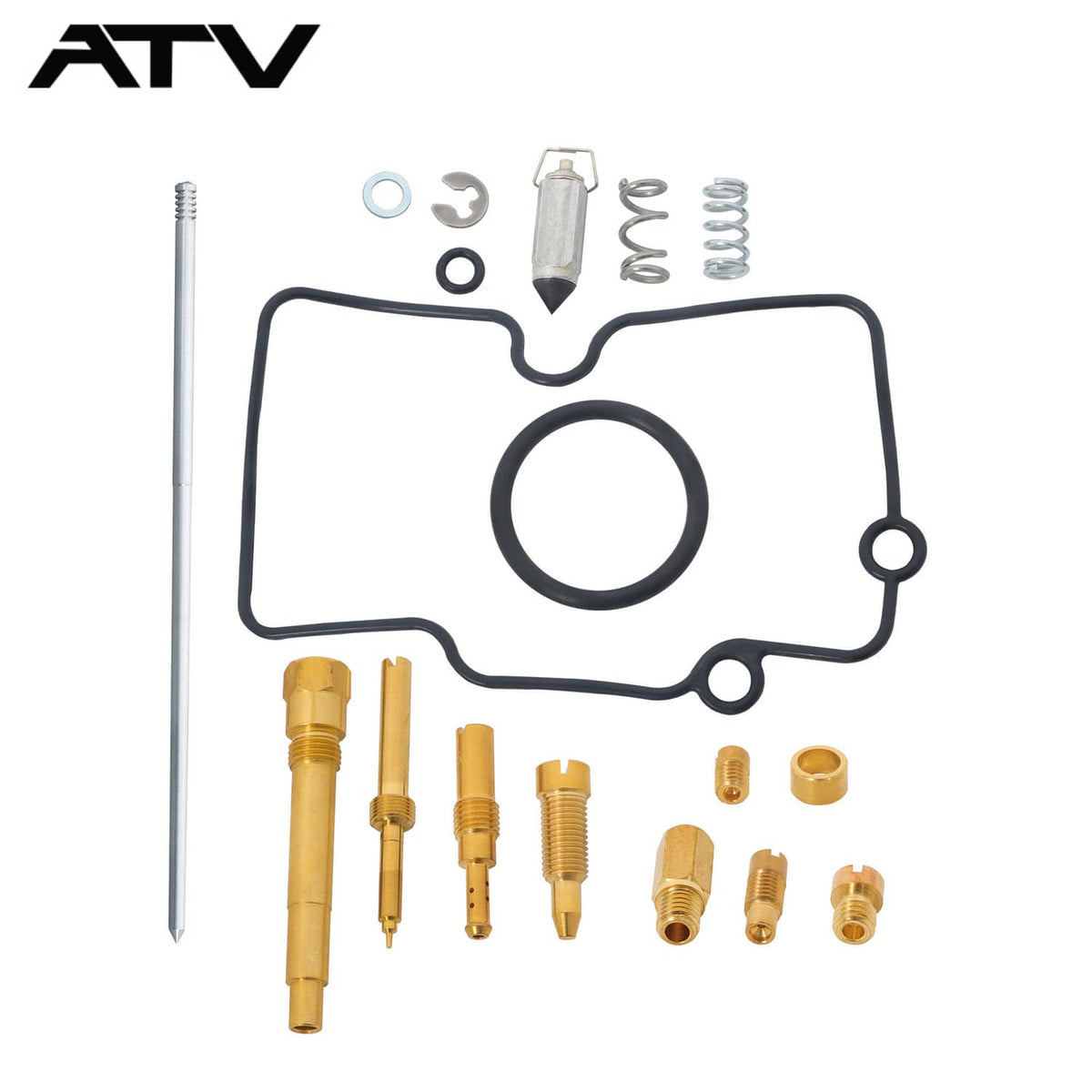 Solidspare Fits For 2004-2009 Yamaha YFZ 450 Carburetor Rebuild Kit Carb YFZ450 Repair